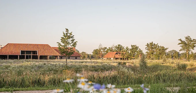 Landschap voor afscheid en herinnering