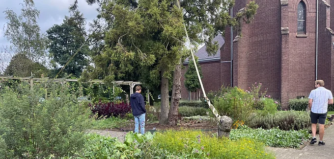 Herinrichting kloostertuin